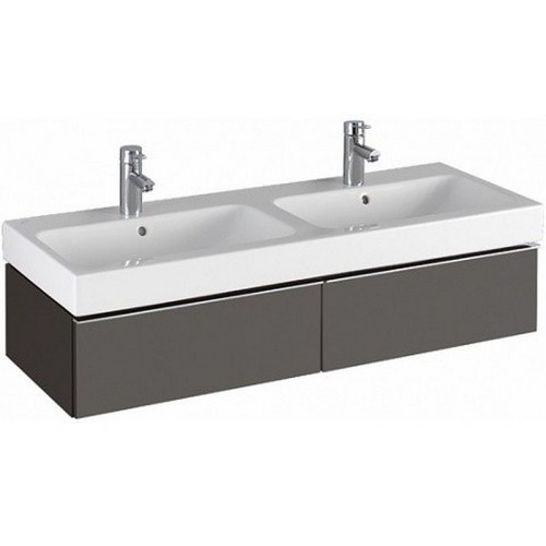 KERAMAG Icon skř.pod.dvojum.119x24 lávovo čierna matná 841221000 KERAMAG Icon skř.pod.dvojum.119x24 lávovo čierna matná 841221000