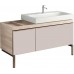 KERAMAG DESIGN Citterio skř.pod.um., asym.135 cm, pr., Sv.dub 835535000