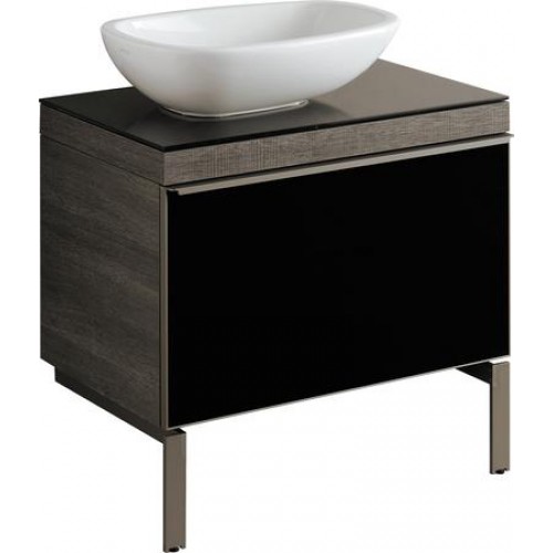 KERAMAG DESIGN Citterio skř.p.um.asym., 75 cm, šedohnedá 835276000 KERAMAG DESIGN Citterio skř.p.um.asym., 75 cm, šedohnedá 835276000