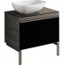 KERAMAG DESIGN Citterio skř.p.um.asym., 75 cm, šedohnedá 835276000