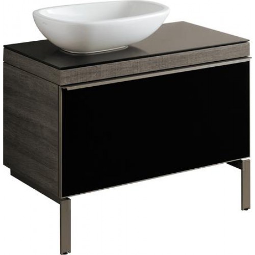 KERAMAG DESIGN Citterio skř.p.um.asym., 90 cm, šedohnedá 835291000 KERAMAG DESIGN Citterio skř.p.um.asym., 90 cm, šedohnedá 835291000