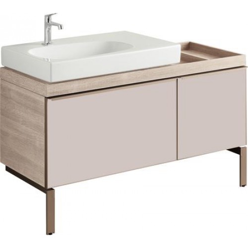 KERAMAG DESIGN Citterio skř.pod.um., asym.120 cm, pr., Sv.dub 835420000 KERAMAG DESIGN Citterio skř.pod.um., asym.120 cm, pr., Sv.dub 835420000