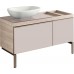 KERAMAG DESIGN Citterio skř.p.um.asym., 120 cm, pr., sv.dub 835720000