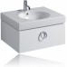 KERAMAG DESIGN Preciosa 2 skrinka pod umývadlo 60, biela lesk 800760000