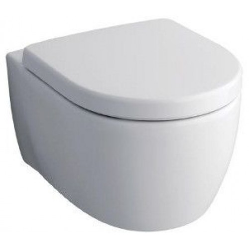 KERAMAG Icon závesné WC bez splachovacieho kruhu , 6L , biela + KeraTect 204060600