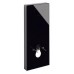 KERAMAG DESIGN Universal modul pre ZWC, čierne sklo, rám hliník 515005000