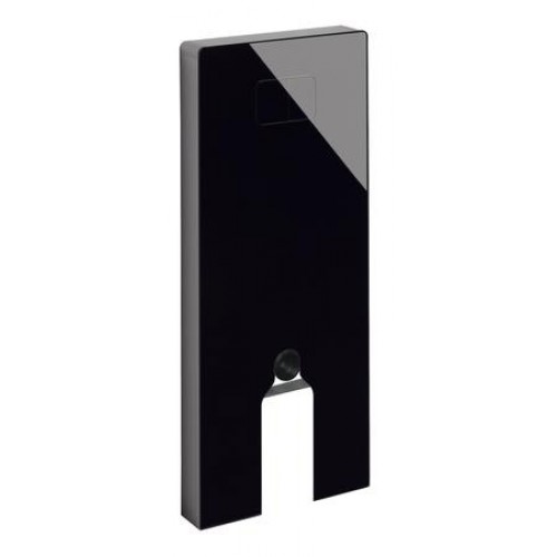 KERAMAG DESIGN Universal modul pre stojace WC, čierne sklo, rám hliník 515055000