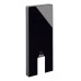 KERAMAG DESIGN Universal modul pre stojace WC, čierne sklo, rám hliník 515055000