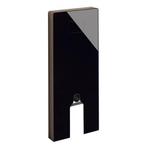 KERAMAG DESIGN Universal modul pre závesné WC, čierne sklo, rám champagne 515060000