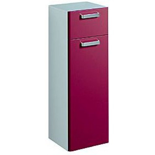 KERAMAG Renova Nr.1 Plan postranné skrinka, pánty vpravo, 39 x 113 x 36 cm rubínová 879024