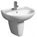 KERAMAG Renova Nr 1 umývadlo s prepadom s otvorom 60 x 49 cm + KeraTect 223060600