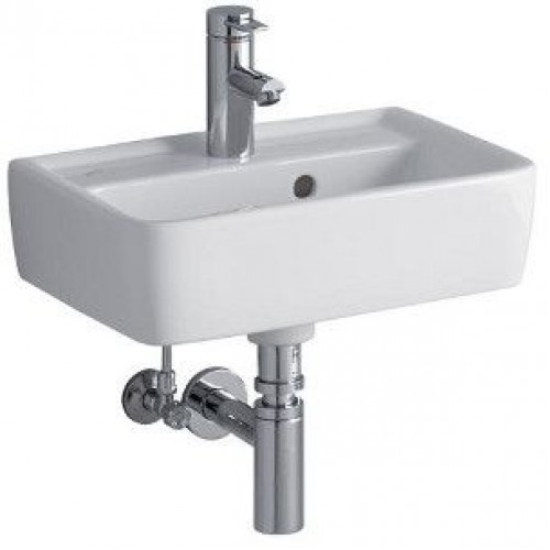 KERAMAG Renova Nr 1 Plan umývadielko s prepadom 45 x 32 cm s otvorom 272145000 KERAMAG Renova Nr 1 Plan umývadielko s prepadom 45 x 32 cm s otvorom 272145000