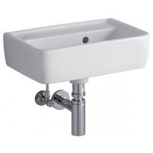 KERAMAG Renova Nr 1 Plan umývadielko s prepadom 45 x 32 cm bez otvoru + KeraTect 272148600