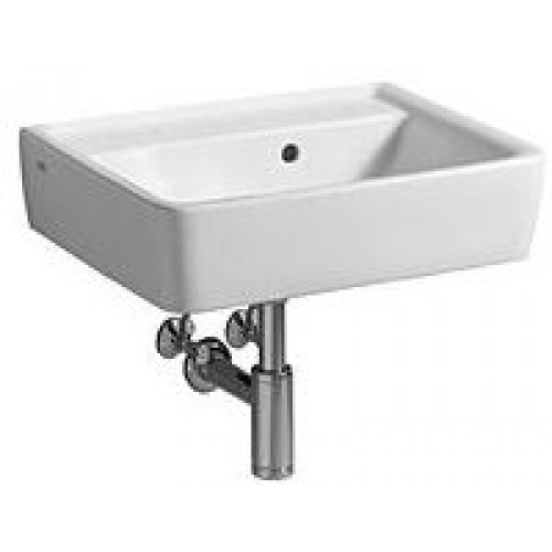 KERAMAG Renova Nr 1 Plan umývadielko s prepadom 50 x 38 cm bez otvoru + KeraTect 272153600