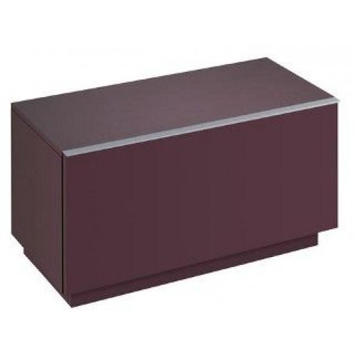 KERAMAG Icon postranné skrinka, závesná 89 x 47,2 x 47,7 cm burgundy lesklá 840091000