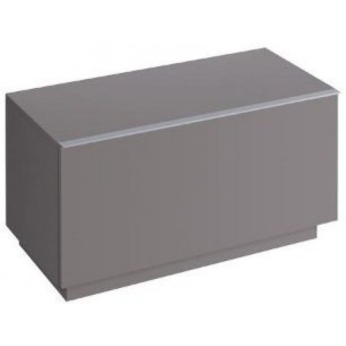 KERAMAG Icon postranné skrinka, závesná 89 x 47,2 x 47,7 cm platinová lesklá 840092000