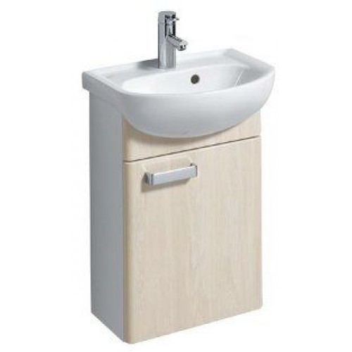 KERAMAG Renova Nr.1 skrinka pod umývadlo, závesná 40 x 59 x 22 cm svetlý dub 880046