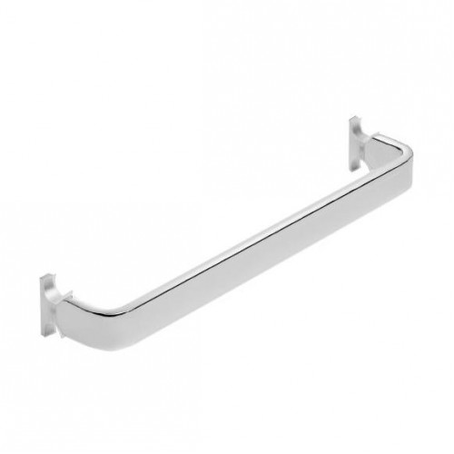 Kermi madlo na uterák uzavreté Credo, Credo-Duo BL 621mm, T = 43mm, chróm ZC00720002