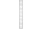 Kermi vrchná mriežka Profil typ 11/12 dĺžka1100 mm ZA00160008