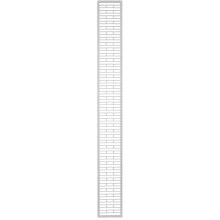 Kermi vrchná mriežka Profil typ 11/12 dĺžka 1200 mm ZA00160009