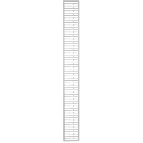Kermi vrchná mriežka Profil typ 11/12 dĺžka 800 mm ZA00160005