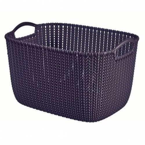 CURVER KNIT košík 40 x 23 x 30 cm, 19l fialový