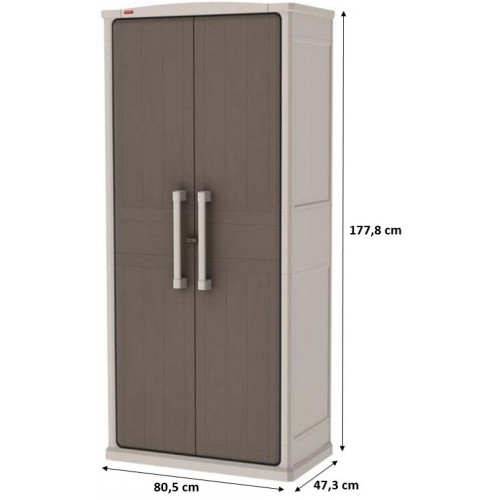 KETER OPTIMA OUTDOOR TALL Úložná skriňa, 80,5 x 47,3 x 177,8 cm 17200531