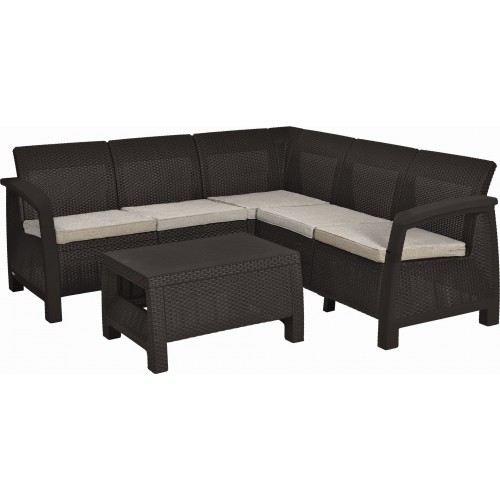 KETER BAHAMAS RELAX Set záhradný, hnedá/béžová 17205478