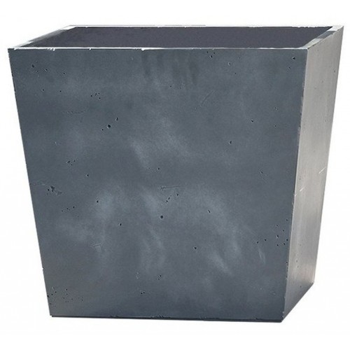 KETER BETON CONIC SQUARE Kvetináč, 48,5 x 43 cm, tmavo sivý 17197836