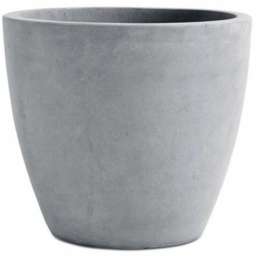 KETER BETON ROUND L Kvetináč, 40 x 38 cm, svetlo sivý 17201495