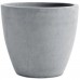 KETER BETON ROUND L Kvetináč, 40 x 38 cm, svetlo sivý 17201495