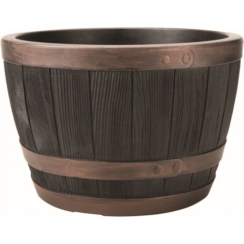 STEWART BLENHEIM HALF BARREL 22L Kvetináč, 40 x 27 cm, meď 17207568