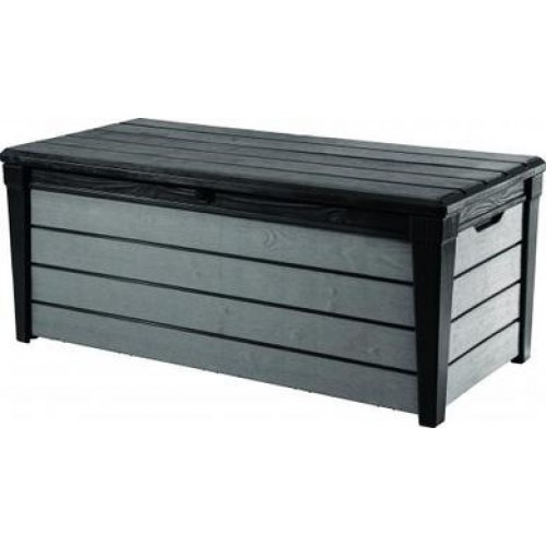 BAZÁR KETER BRUSHWOOD 455L záhradný úložný box 145x69,7x60,3cm, antracit/sivá 17202631
