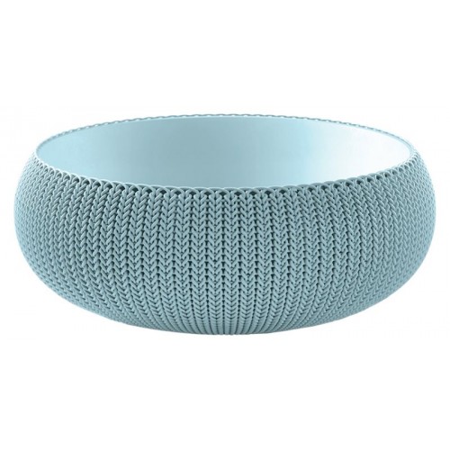 KETER COZIES L Kvetináč, 54 x 54 x 20,4 cm, modrá 17202258