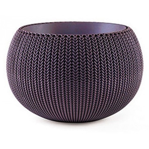 KETER COZIES S kvetináč 28 x 28 x 18cm, tmavo fialová 17205457 KETER COZIES S kvetináč 28 x 28 x 18cm, tmavo fialová 17205457