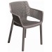 KETER ELISA Záhradná stolička, 57,7 x 62,5 x 79 cm, cappuccino 17209499