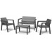 KETER EMILY PATIO Set záhradný bez sedákov, grafit 17209500