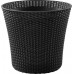 KETER CONIC PLANTER 56,5L Kvetináč, 54 x 48,7 cm, antracit 17202754