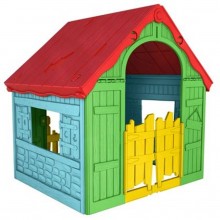 KETER FOLDABLE PLAYHOUSE detský domček, žltá/červená/modrá 17202656