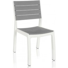KETER HARMONY záhradné stoličky, 49 x 58 x 86 cm, biela/šedá 17201232