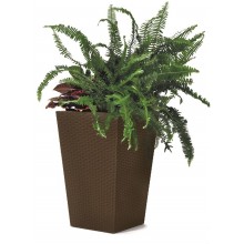 KETER RATTAN PLANTER M 55,4L Kvetináč, stredný 38,5 x 57 cm, hnedá 17192301