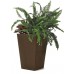 KETER RATTAN PLANTER S 23,6L Kvetináč, malý 28,5 x 43,5 cm, hnedá 17192300