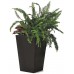 KETER RATTAN PLANTER M 55,4L Kvetináč, stredný 38,5 x 57 cm, antracit 17192301