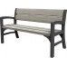 KETER MONTERO DOUBLE SEAT Lavica záhradná 120 x 62 x 89,5 cm, grafit/hnedosivá 17204654