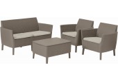 KETER SALEMO Set záhradný, cappuccino/béžová 17206003