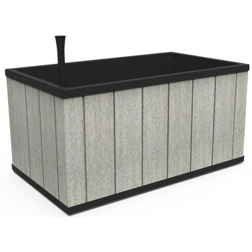 KETER SEQUOIA DUOTECH MEDIUM 88L Kvetináč, 99 x 58 x 50 cm, sivý 17206727