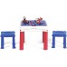 KETER CONSTRUC TABLE kreatívne stolík na Lego, modrá/červená/biela 17201603