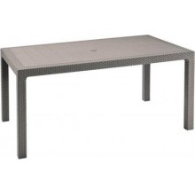 KETER MELODY stôl 161 x 95 x 75 cm, Cappuccino 17190205