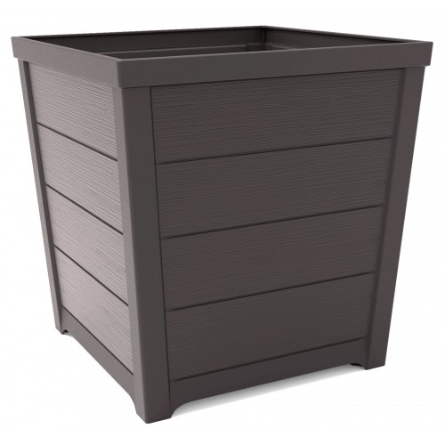 KETER TAPER 2.0 M 44L Kvetináč, 40 x 40 x 40 cm, hnedá 17208366