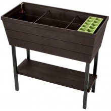 KETER URBAN BLOOMER 48L truhlík, 82 x 37,3 x 78 cm, hnedý 17202940